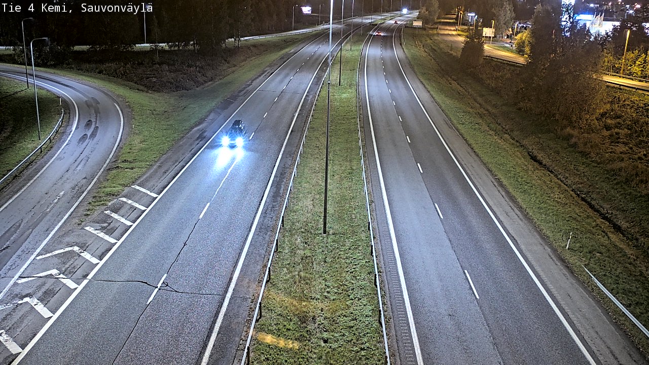 Kelikamerat Kuva Tie 4 Kemi, Sauvonväylä, Kemi, Lappi