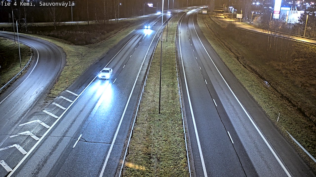 Kelikamerat Kuva Tie 4 Kemi, Sauvonväylä, Kemi, Lappi