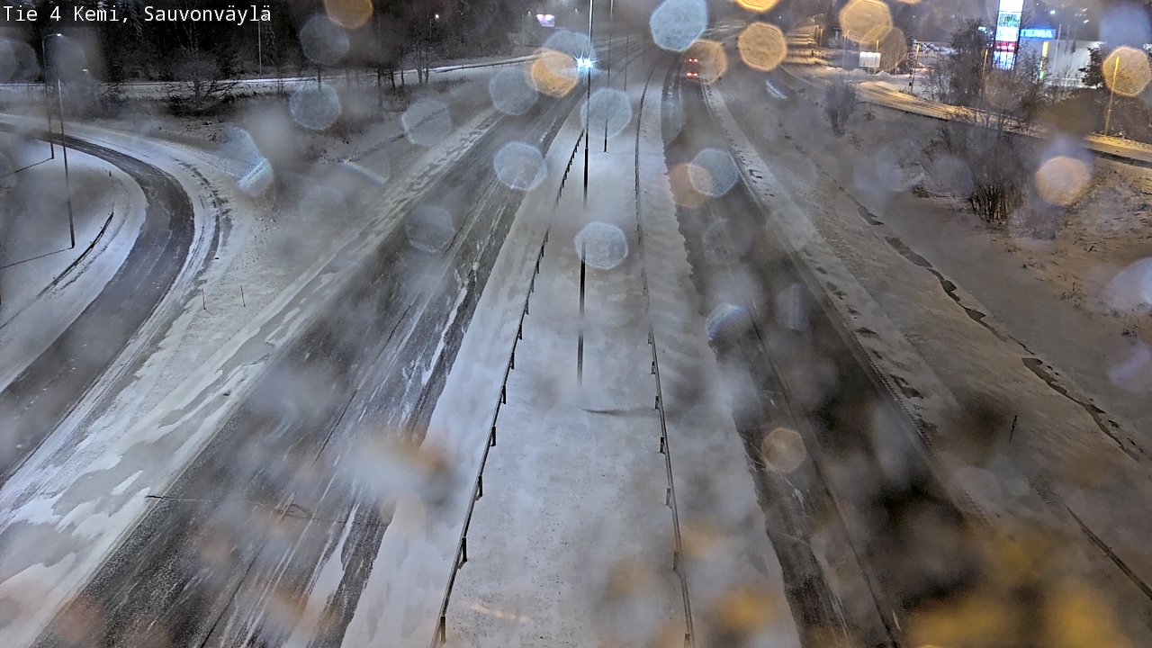 Kelikamerat Kuva Tie 4 Kemi, Sauvonväylä, Kemi, Lappi