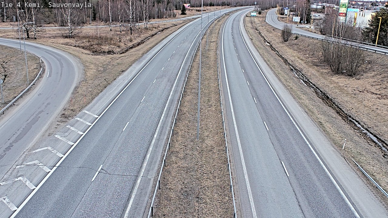 Weather Camera Image Road 4 Kemi, Sauvonväylä, Kemi, Lappi