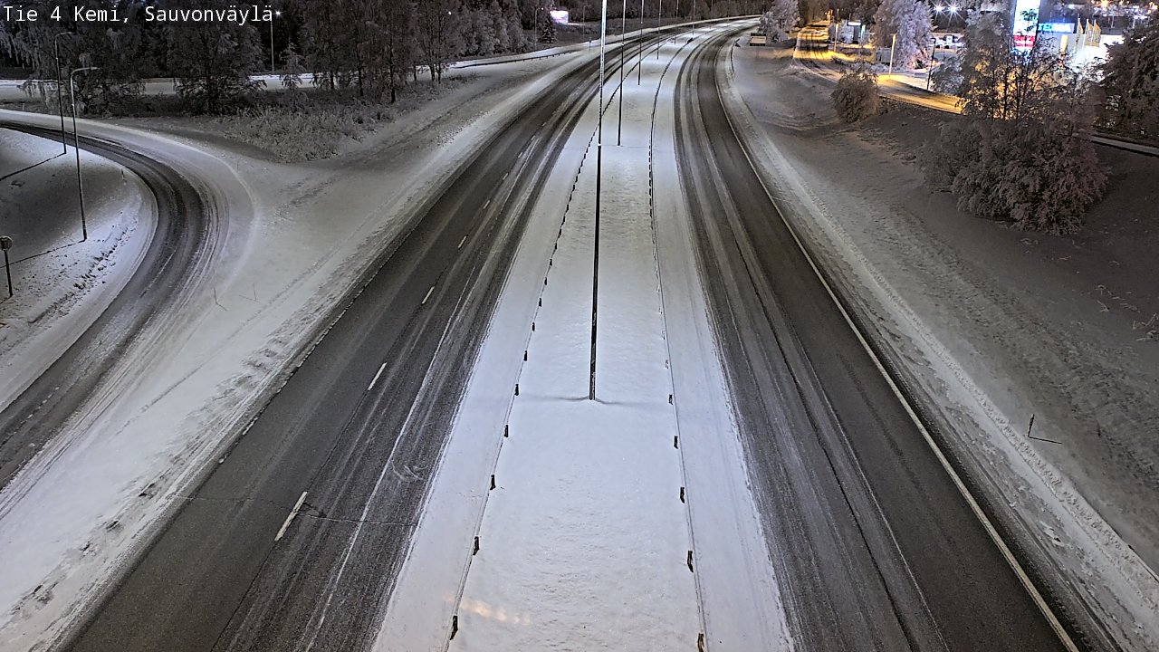 Kelikamerat Kuva Tie 4 Kemi, Sauvonväylä, Kemi, Lappi