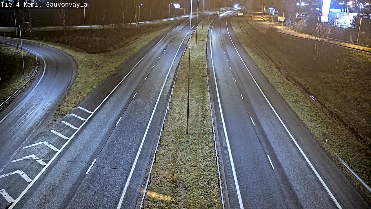 Kelikamerat Kuva Tie 4 Kemi, Sauvonväylä, Kemi, Lappi