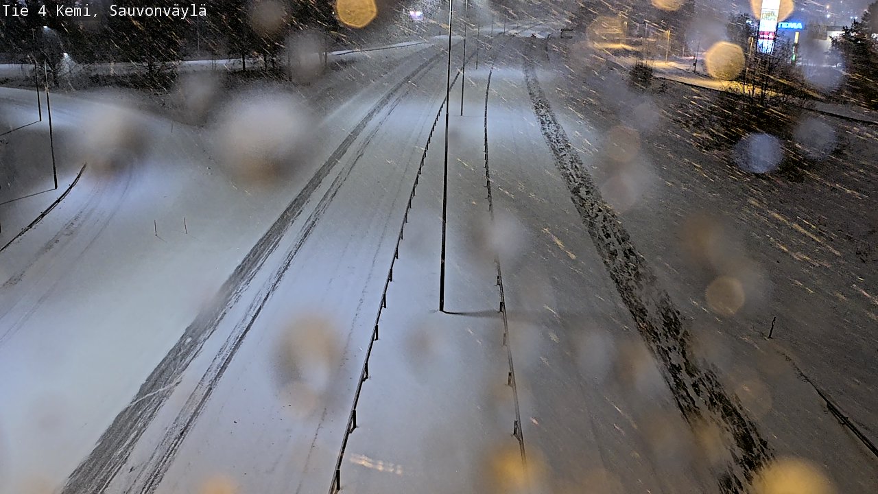 Kelikamerat Kuva Tie 4 Kemi, Sauvonväylä, Kemi, Lappi