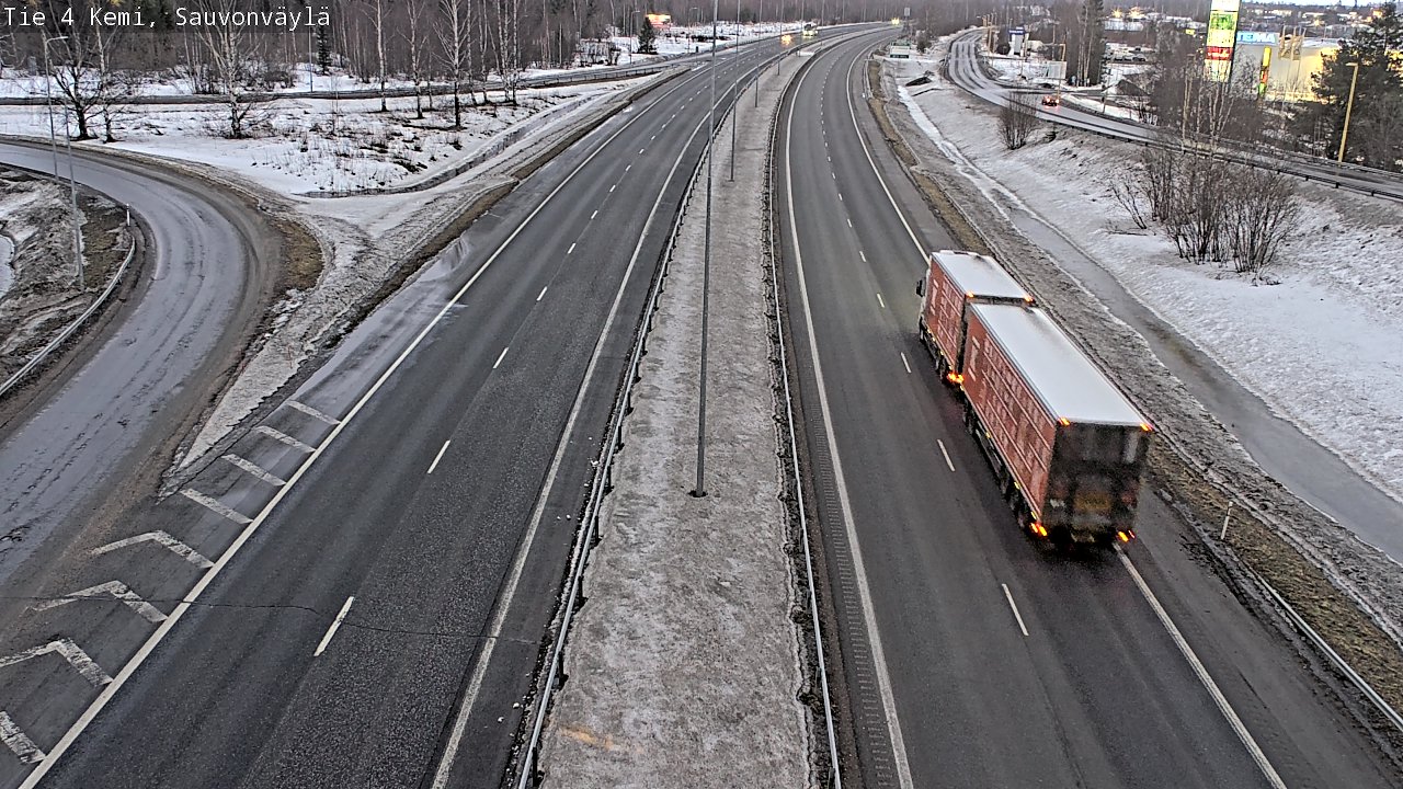 Weather Camera Image Road 4 Kemi, Sauvonväylä, Kemi, Lappi