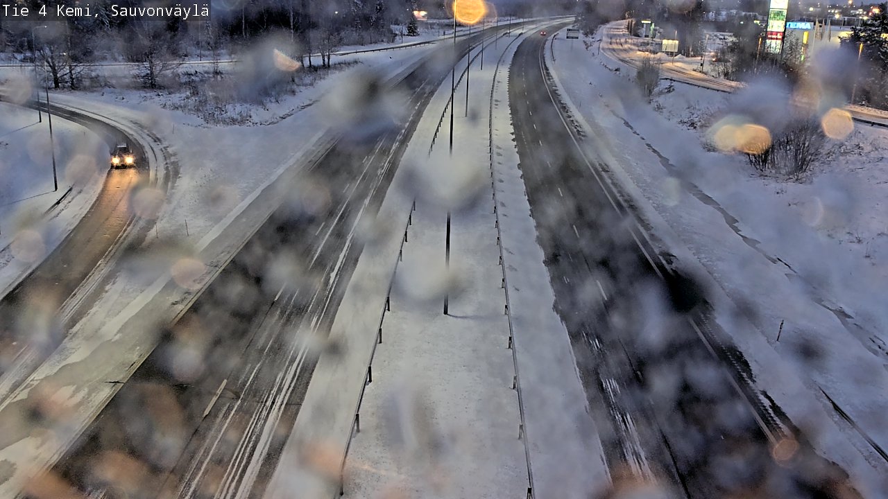 Kelikamerat Kuva Tie 4 Kemi, Sauvonväylä, Kemi, Lappi