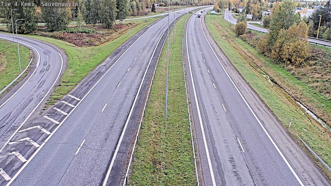 Kelikamerat Kuva Tie 4 Kemi, Sauvonväylä, Kemi, Lappi