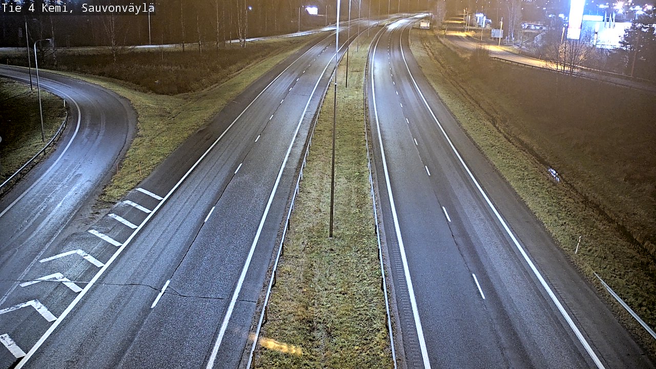 Kelikamerat Kuva Tie 4 Kemi, Sauvonväylä, Kemi, Lappi