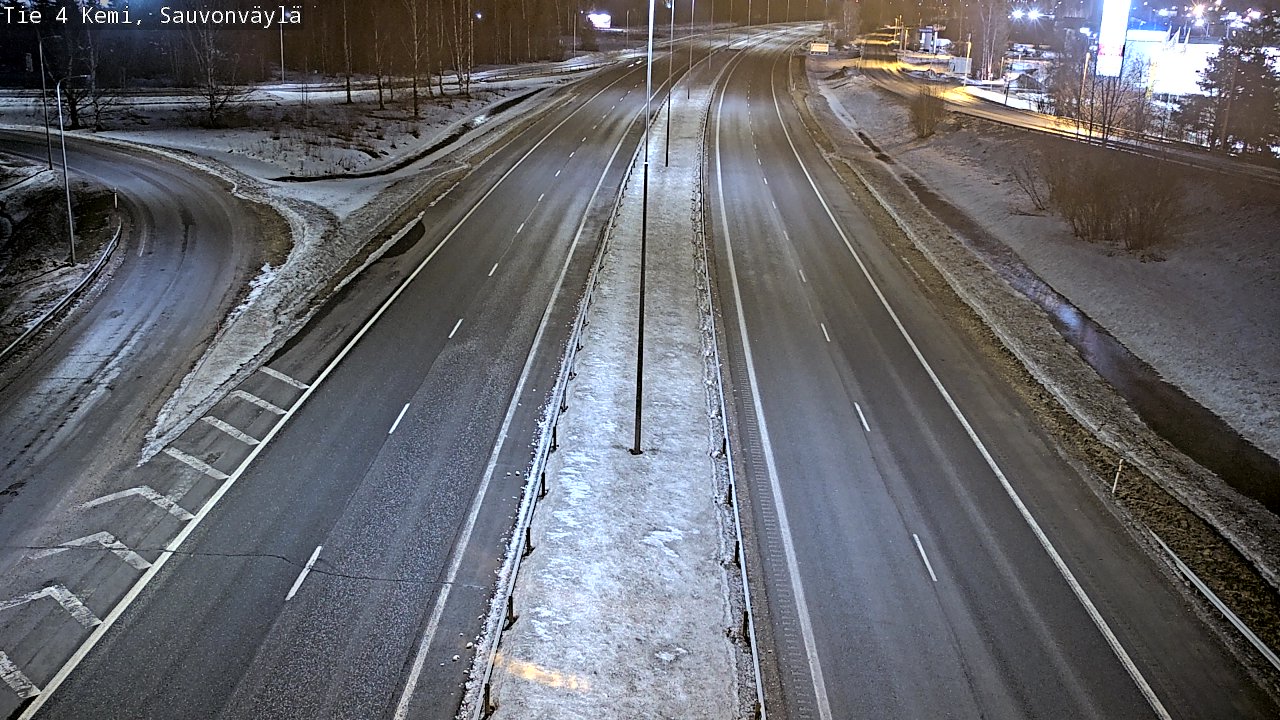 Kelikamerat Kuva Tie 4 Kemi, Sauvonväylä, Kemi, Lappi