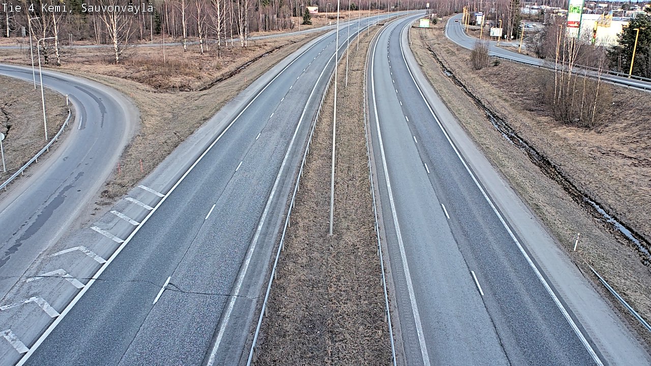 Kelikamerat Kuva Tie 4 Kemi, Sauvonväylä, Kemi, Lappi