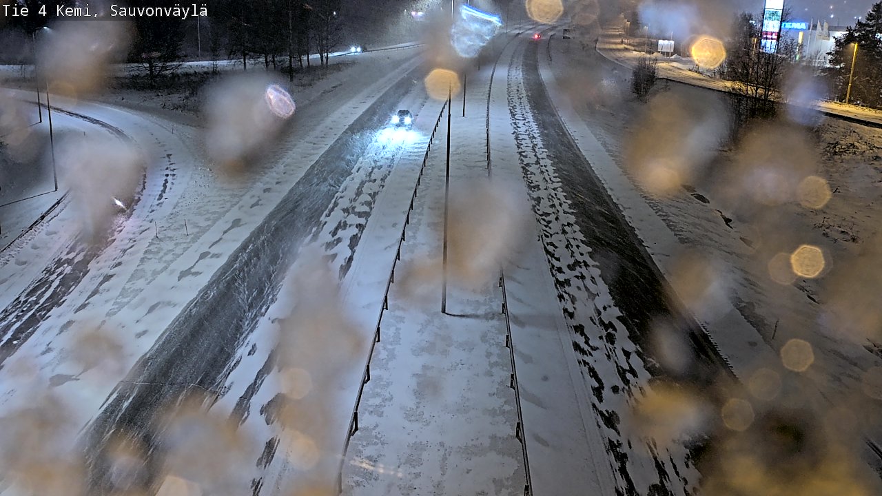 Kelikamerat Kuva Tie 4 Kemi, Sauvonväylä, Kemi, Lappi