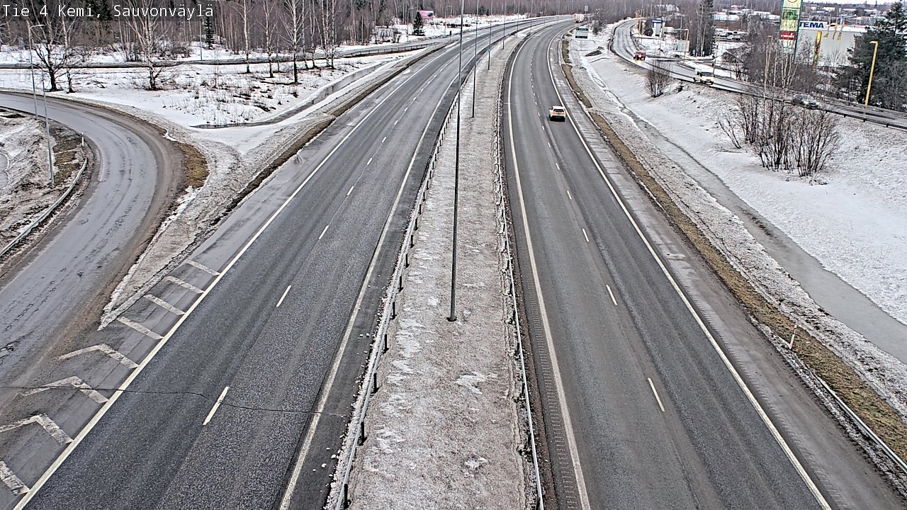 Kelikamerat Kuva Tie 4 Kemi, Sauvonväylä, Kemi, Lappi
