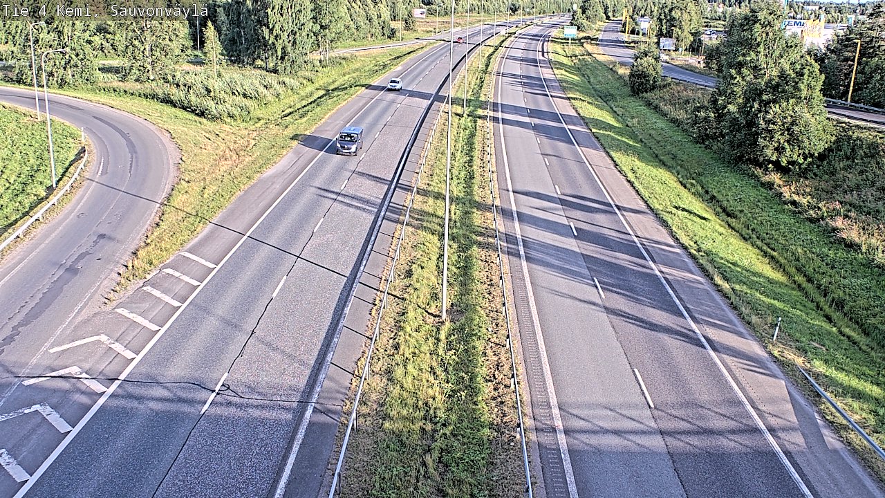 Kelikamerat Kuva Tie 4 Kemi, Sauvonväylä, Kemi, Lappi