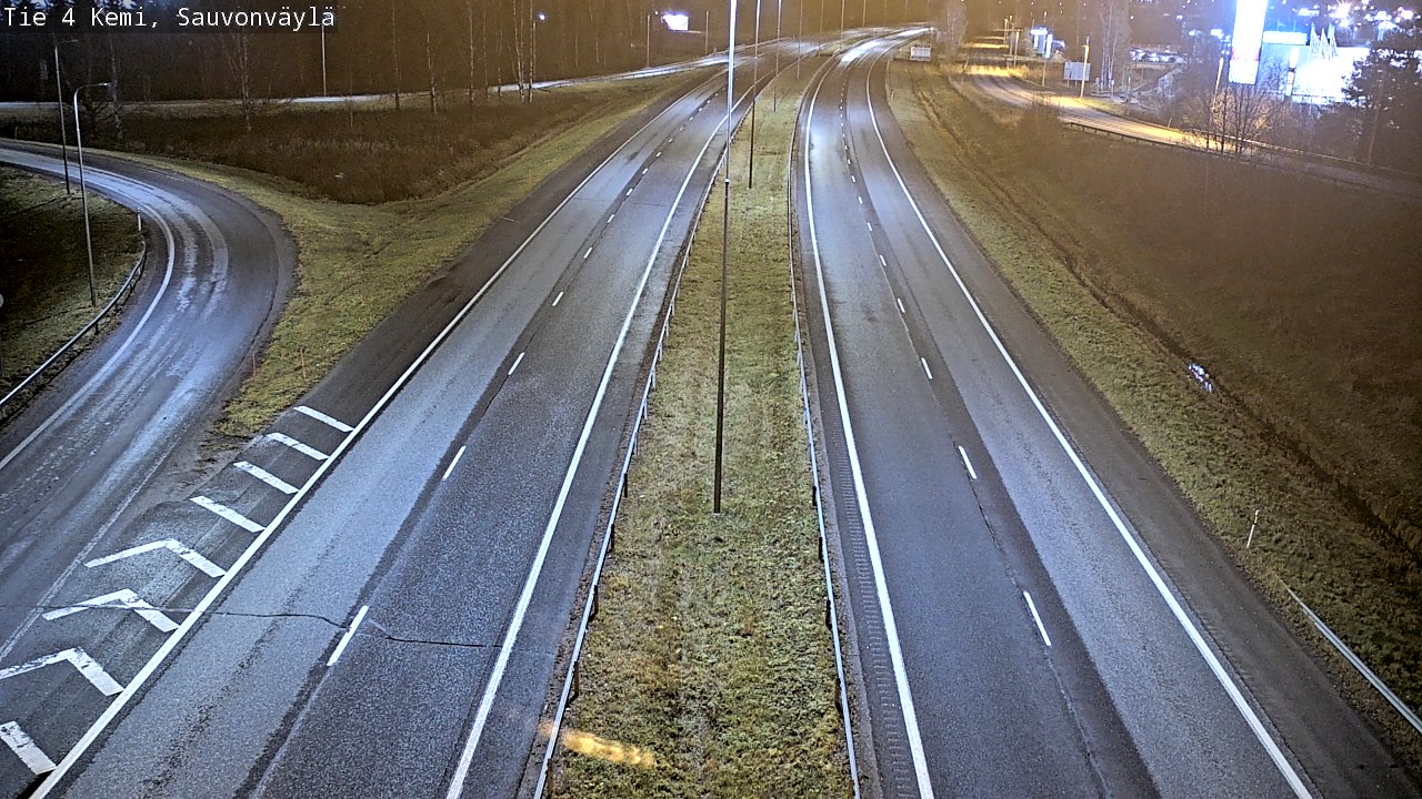 Kelikamerat Kuva Tie 4 Kemi, Sauvonväylä, Kemi, Lappi