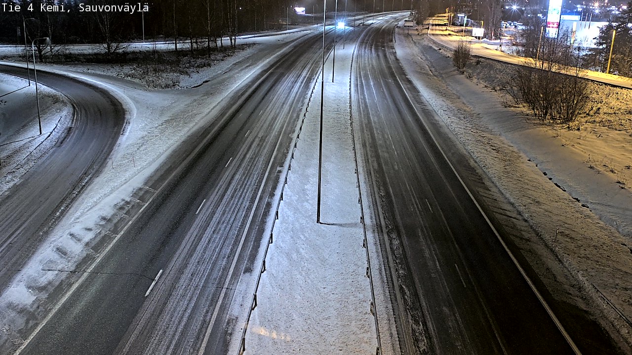 Weather Camera Image Road 4 Kemi, Sauvonväylä, Kemi, Lappi