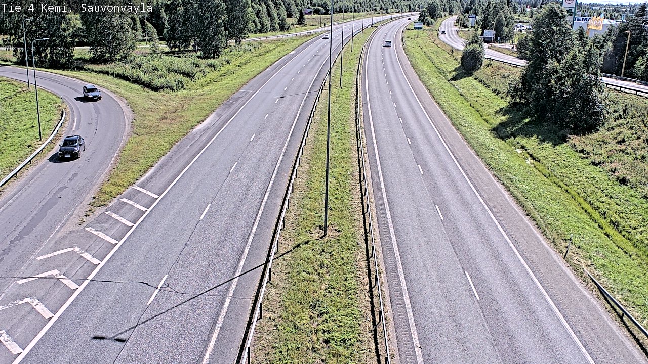 Kelikamerat Kuva Tie 4 Kemi, Sauvonväylä, Kemi, Lappi