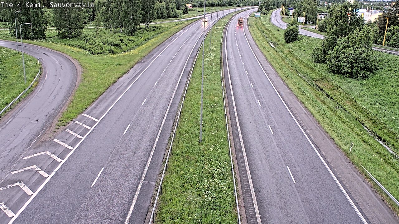 Kelikamerat Kuva Tie 4 Kemi, Sauvonväylä, Kemi, Lappi