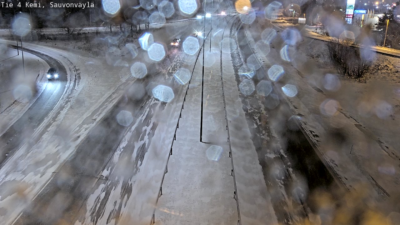 Kelikamerat Kuva Tie 4 Kemi, Sauvonväylä, Kemi, Lappi