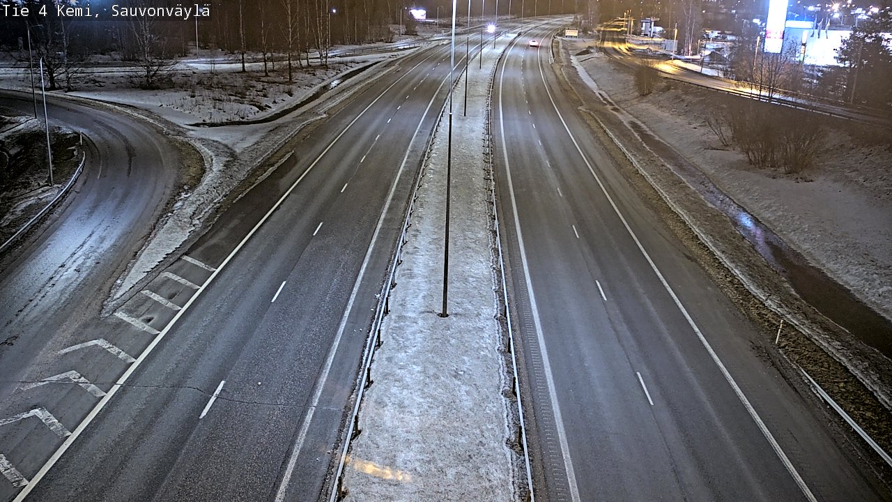 Weather Camera Image Road 4 Kemi, Sauvonväylä, Kemi, Lappi