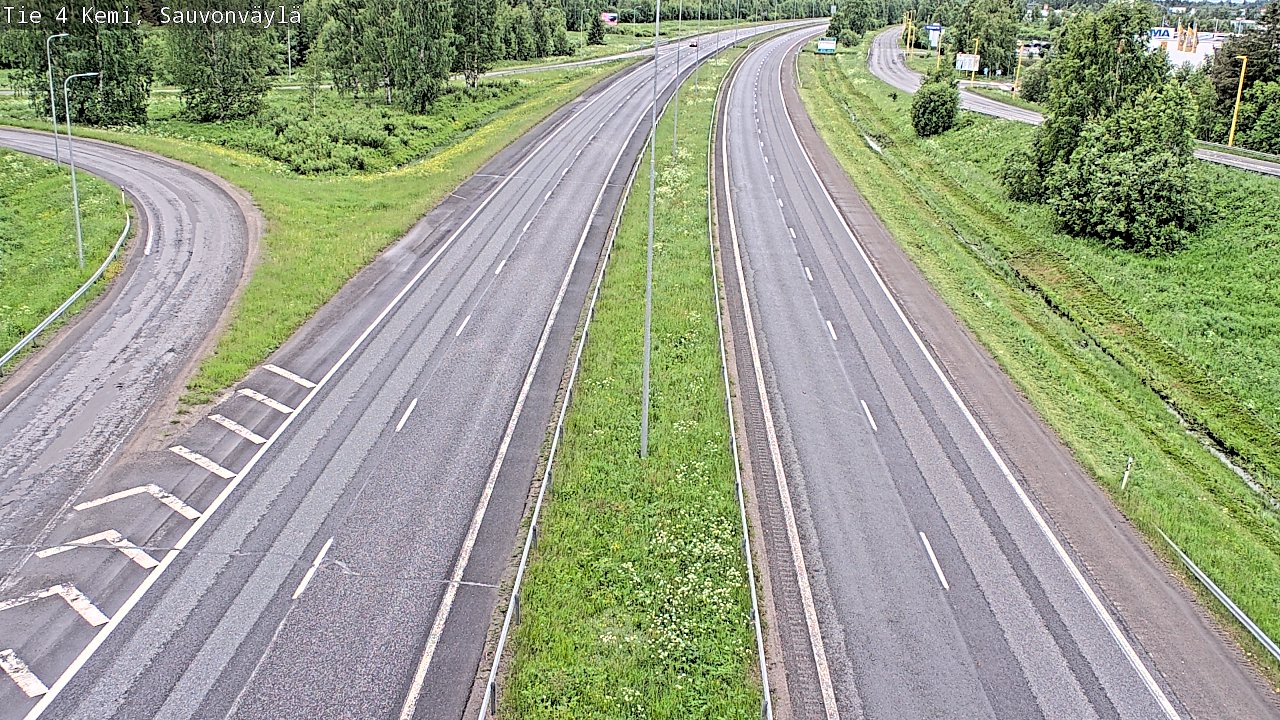 Kelikamerat Kuva Tie 4 Kemi, Sauvonväylä, Kemi, Lappi