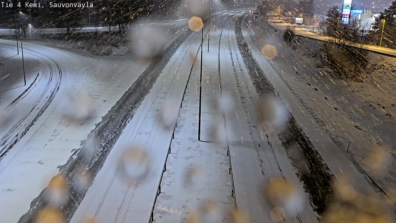 Kelikamerat Kuva Tie 4 Kemi, Sauvonväylä, Kemi, Lappi