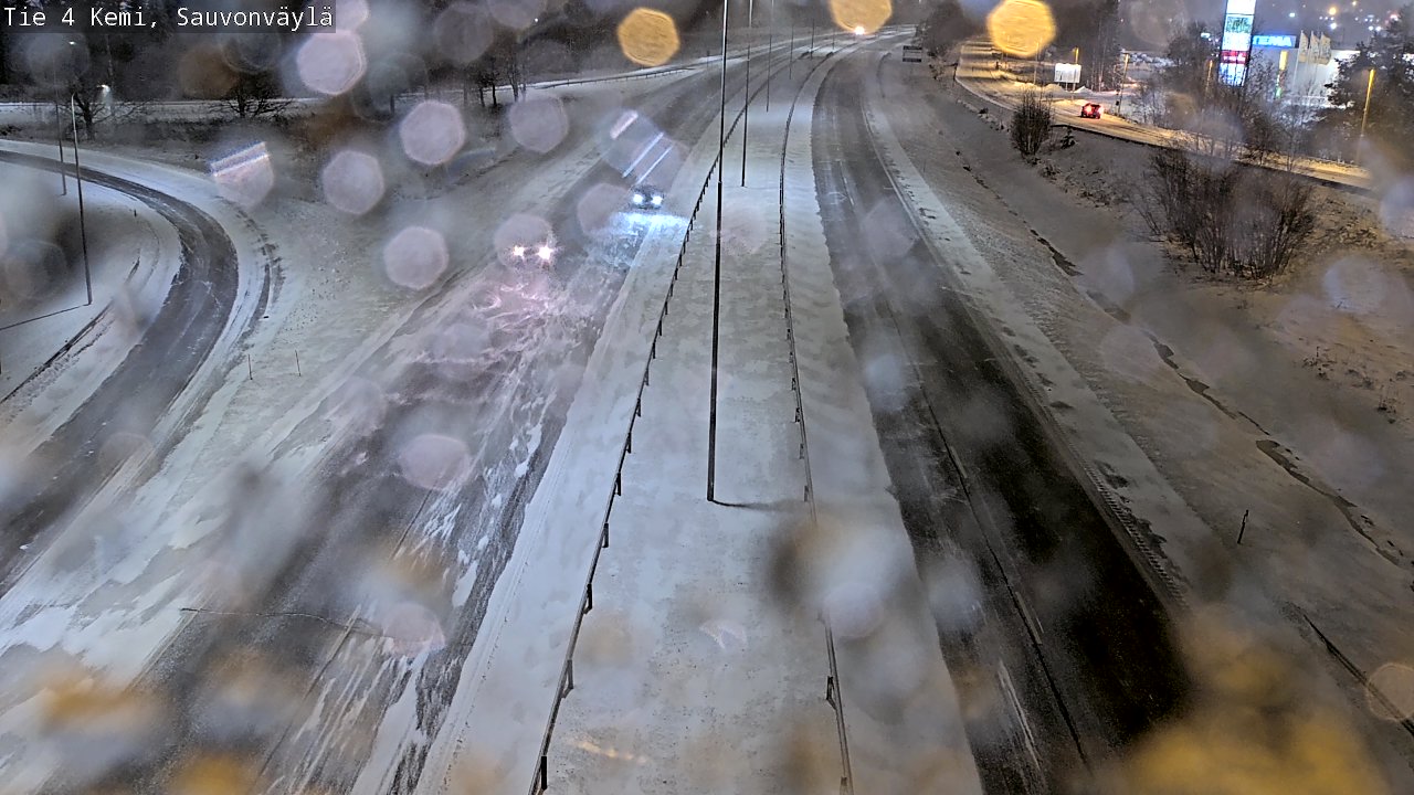 Kelikamerat Kuva Tie 4 Kemi, Sauvonväylä, Kemi, Lappi