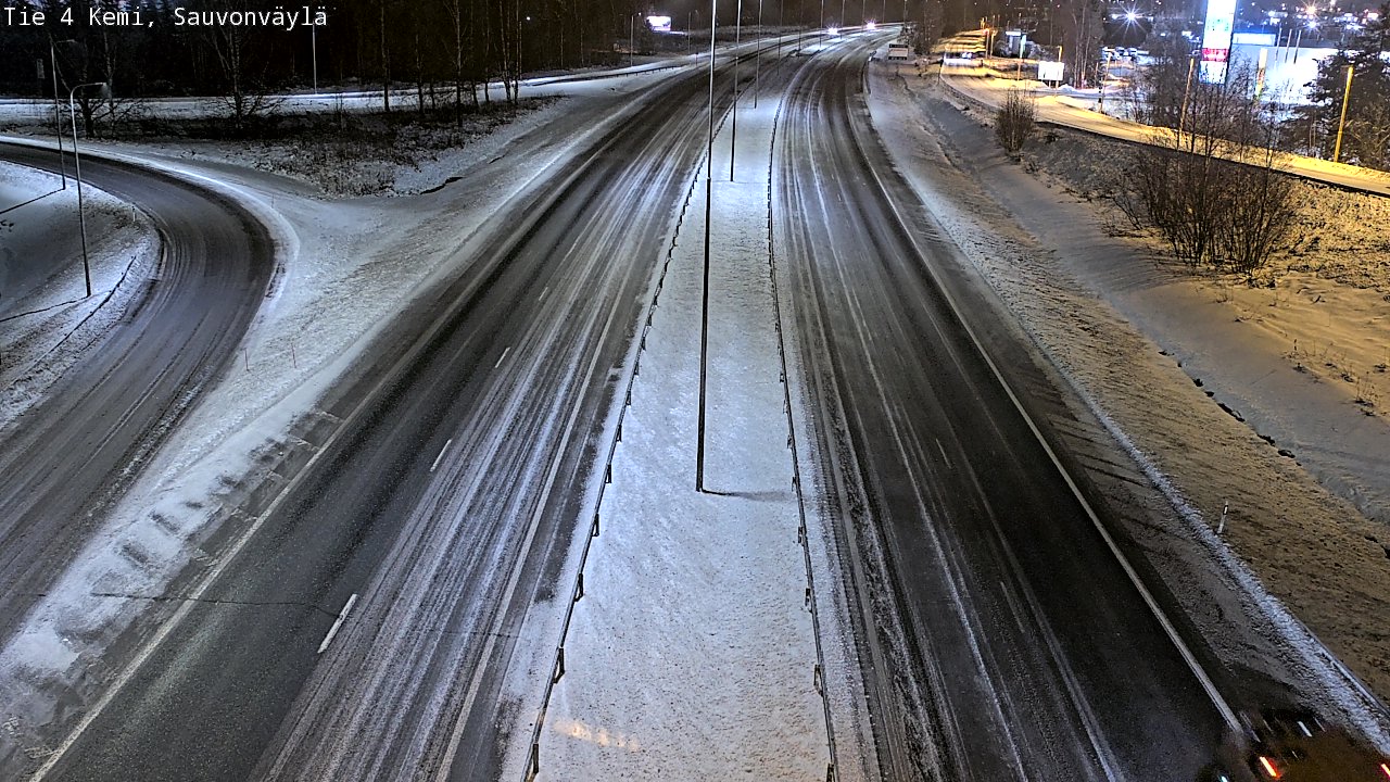 Weather Camera Image Road 4 Kemi, Sauvonväylä, Kemi, Lappi