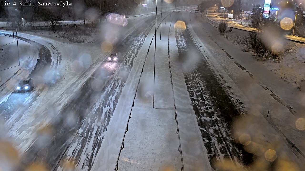 Kelikamerat Kuva Tie 4 Kemi, Sauvonväylä, Kemi, Lappi