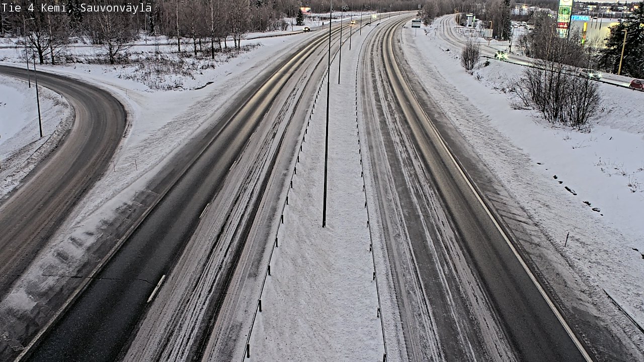 Weather Camera Image Road 4 Kemi, Sauvonväylä, Kemi, Lappi