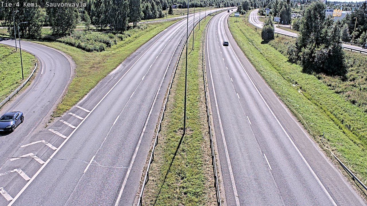 Kelikamerat Kuva Tie 4 Kemi, Sauvonväylä, Kemi, Lappi