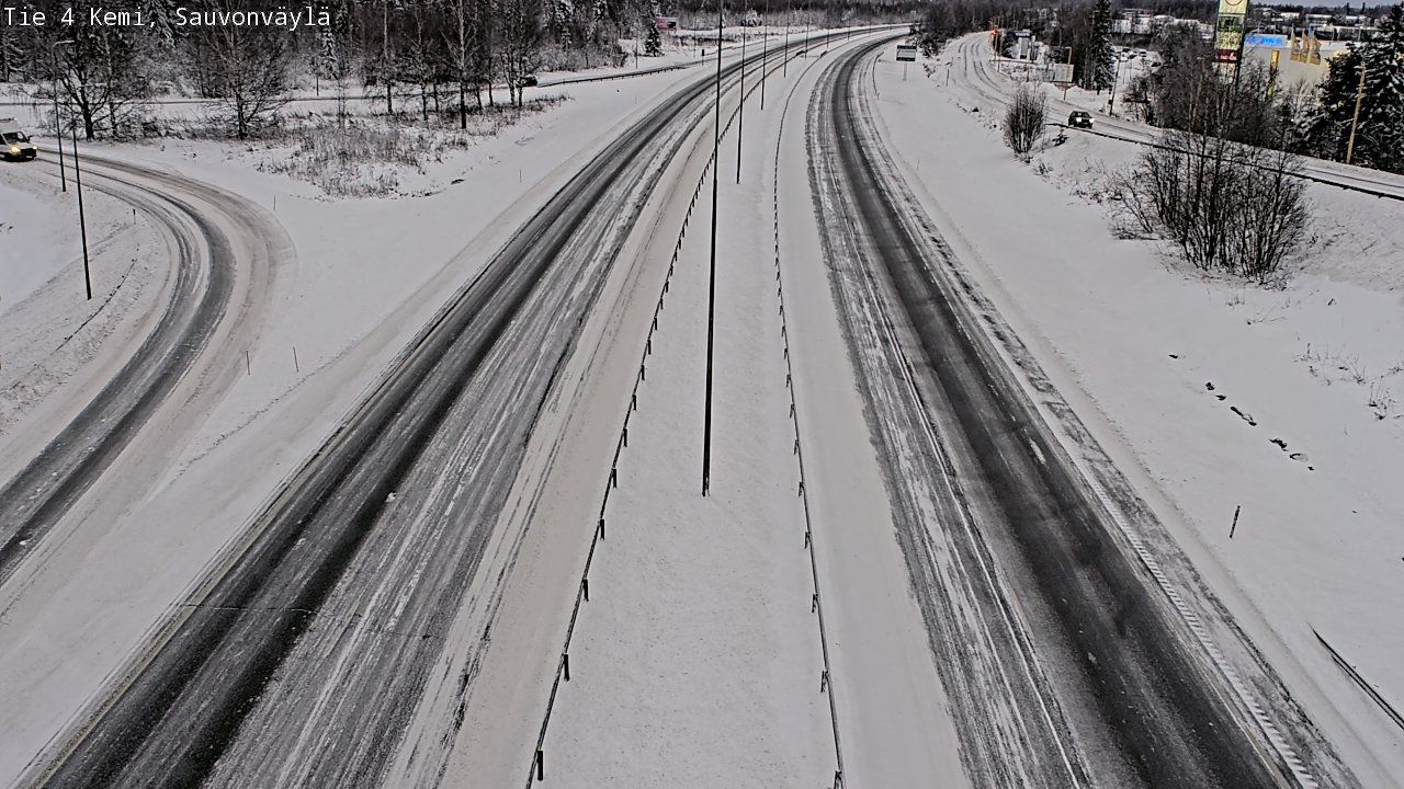 Kelikamerat Kuva Tie 4 Kemi, Sauvonväylä, Kemi, Lappi