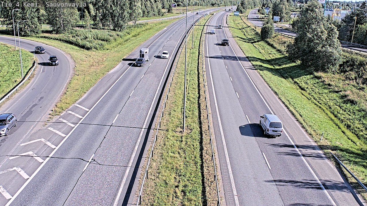 Kelikamerat Kuva Tie 4 Kemi, Sauvonväylä, Kemi, Lappi
