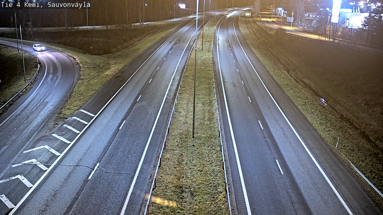 Kelikamerat Kuva Tie 4 Kemi, Sauvonväylä, Kemi, Lappi