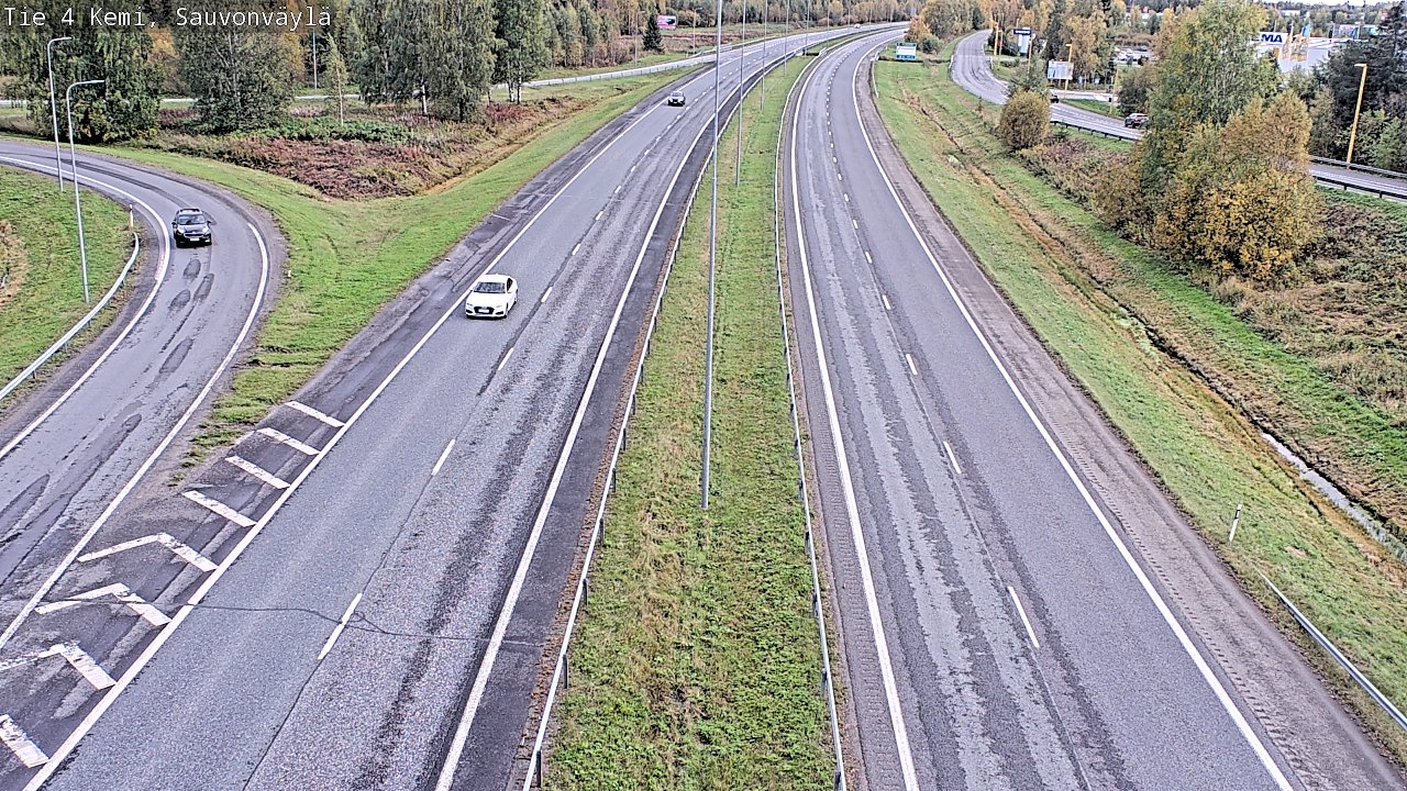 Kelikamerat Kuva Tie 4 Kemi, Sauvonväylä, Kemi, Lappi