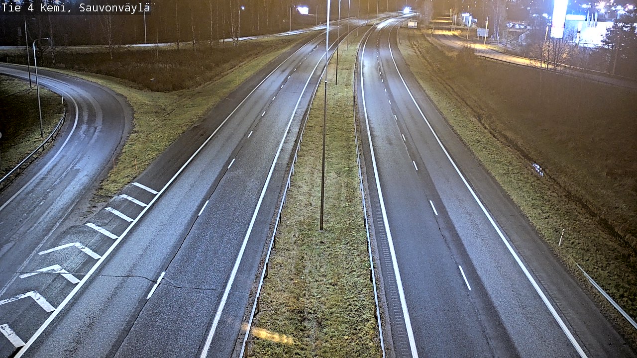 Kelikamerat Kuva Tie 4 Kemi, Sauvonväylä, Kemi, Lappi