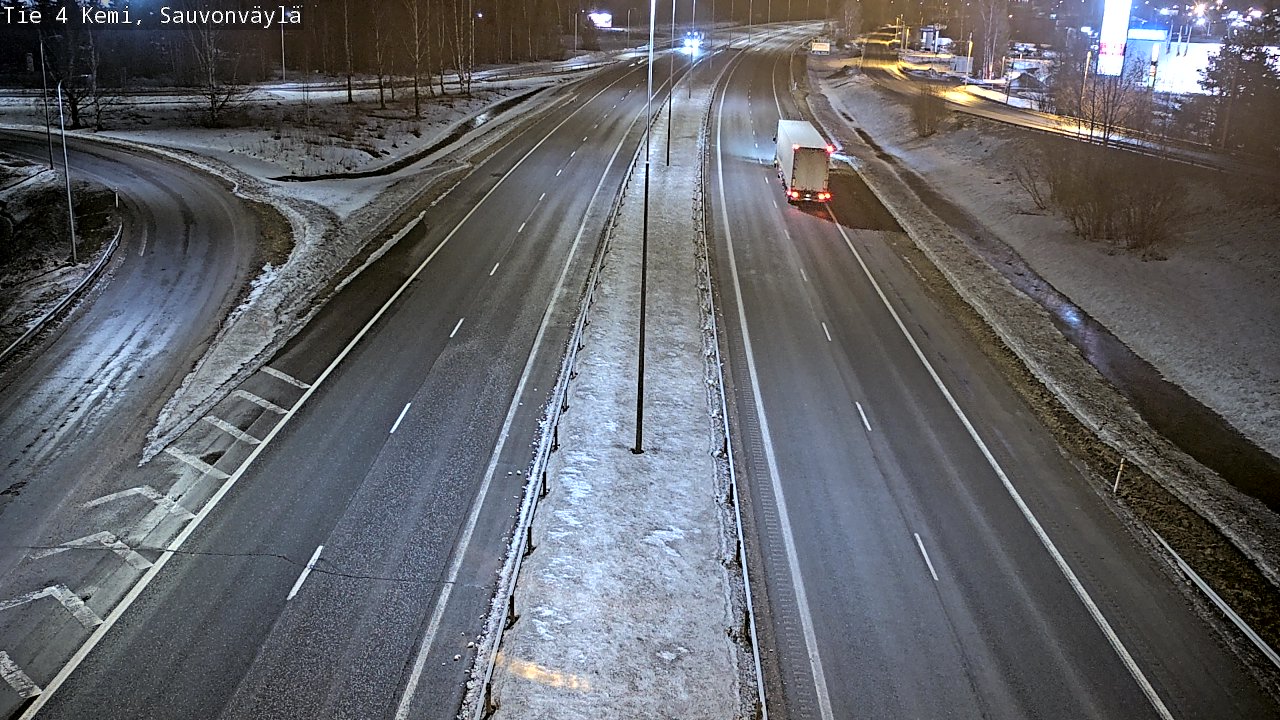 Kelikamerat Kuva Tie 4 Kemi, Sauvonväylä, Kemi, Lappi