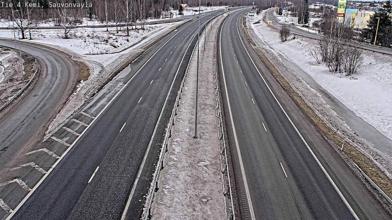 Kelikamerat Kuva Tie 4 Kemi, Sauvonväylä, Kemi, Lappi