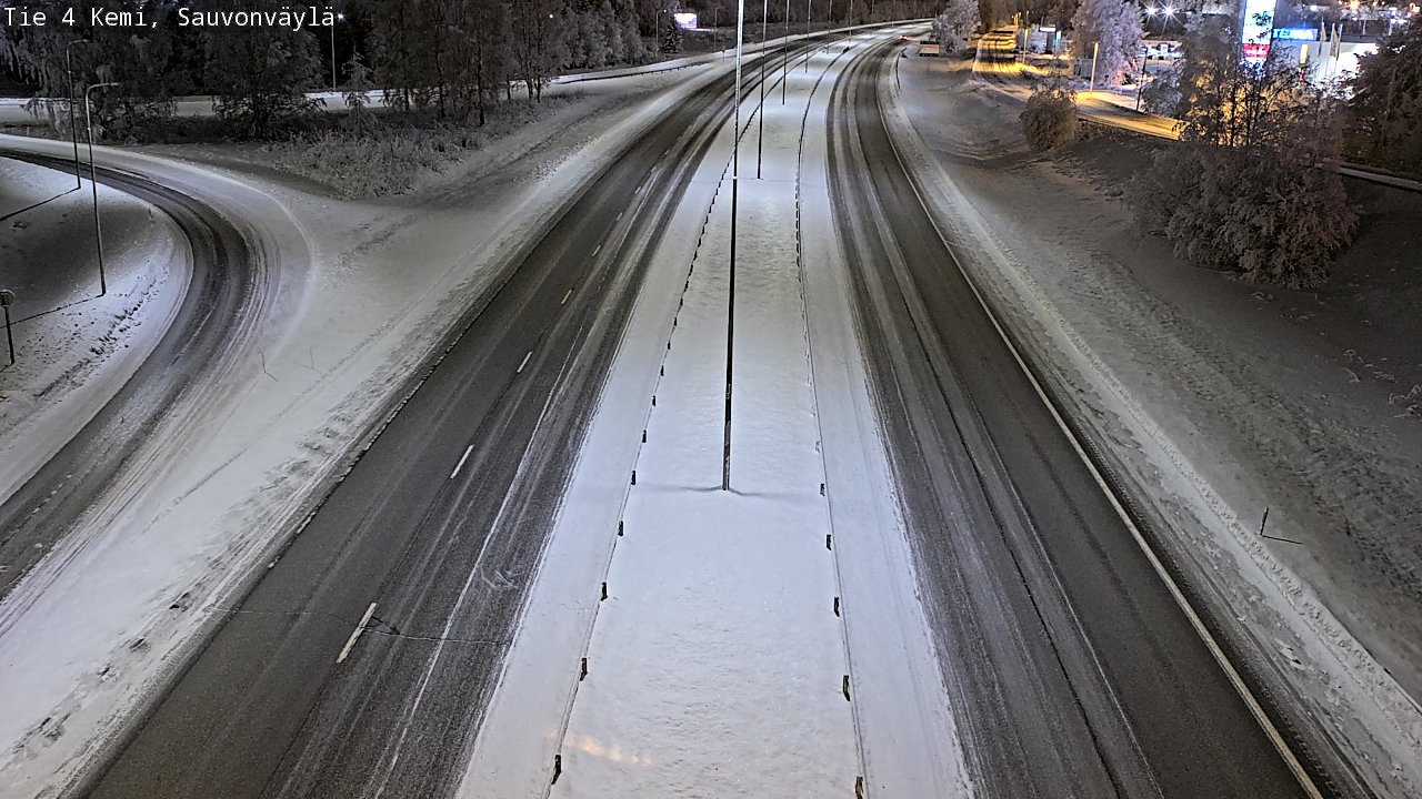 Kelikamerat Kuva Tie 4 Kemi, Sauvonväylä, Kemi, Lappi