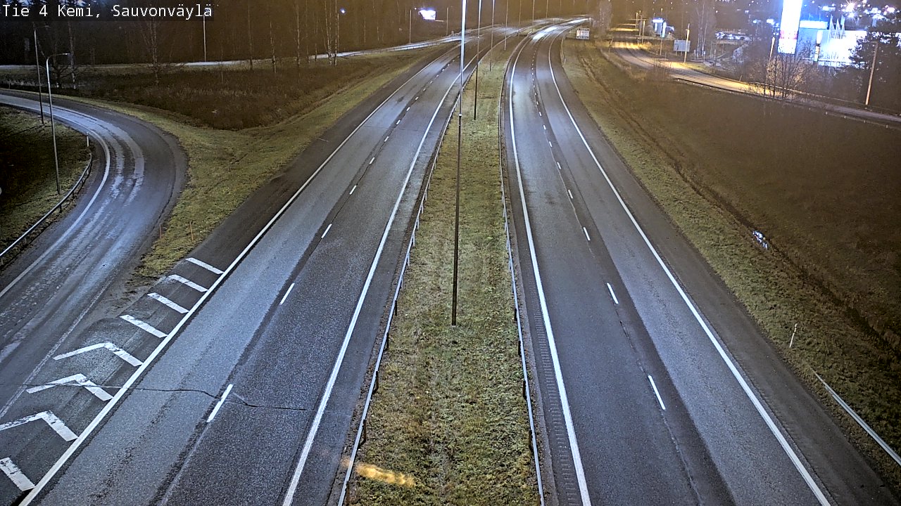 Kelikamerat Kuva Tie 4 Kemi, Sauvonväylä, Kemi, Lappi