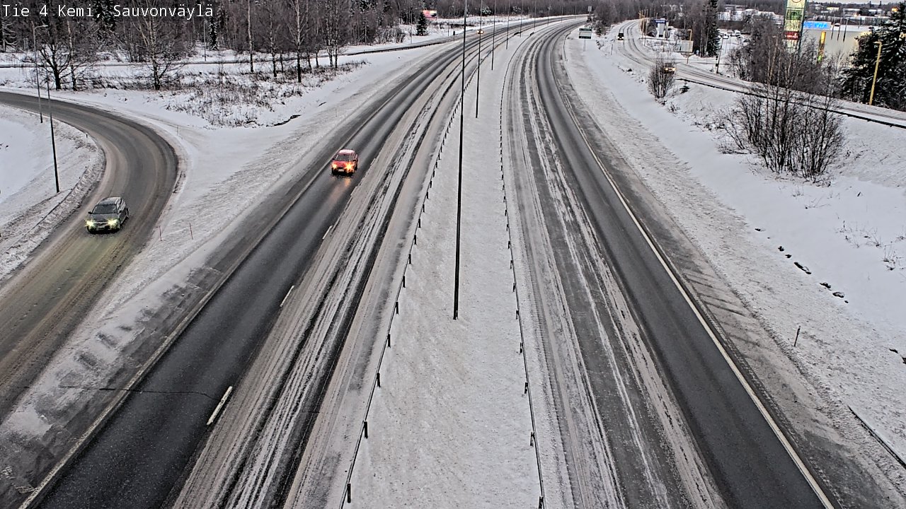 Weather Camera Image Road 4 Kemi, Sauvonväylä, Kemi, Lappi
