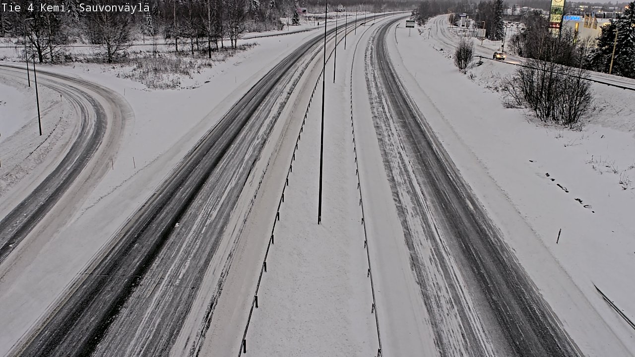 Kelikamerat Kuva Tie 4 Kemi, Sauvonväylä, Kemi, Lappi