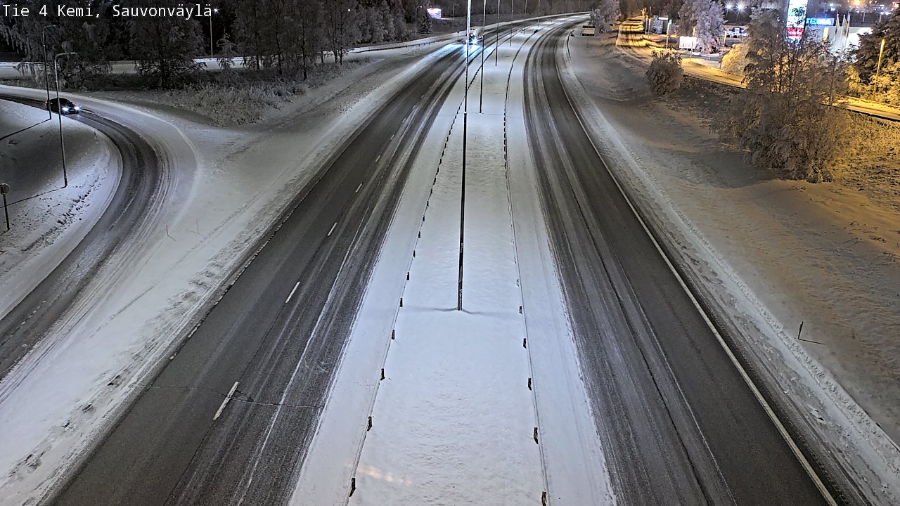 Kelikamerat Kuva Tie 4 Kemi, Sauvonväylä, Kemi, Lappi