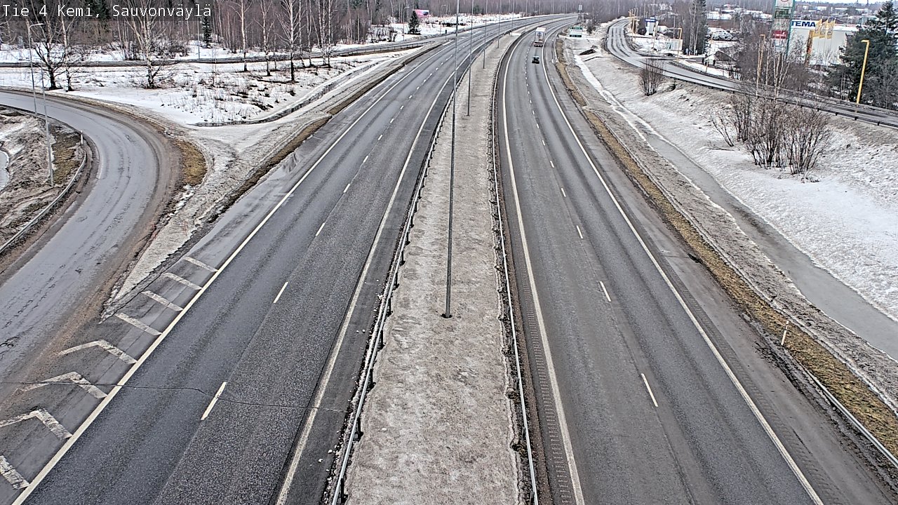 Weather Camera Image Road 4 Kemi, Sauvonväylä, Kemi, Lappi