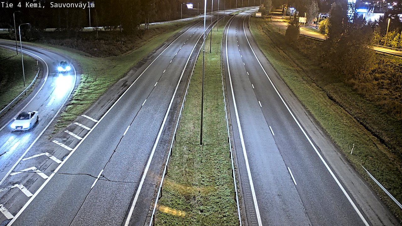 Kelikamerat Kuva Tie 4 Kemi, Sauvonväylä, Kemi, Lappi