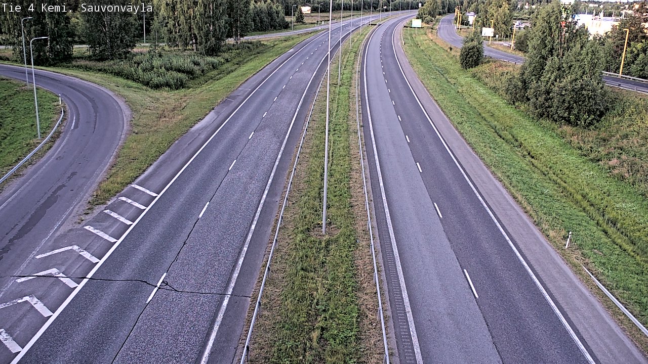 Kelikamerat Kuva Tie 4 Kemi, Sauvonväylä, Kemi, Lappi