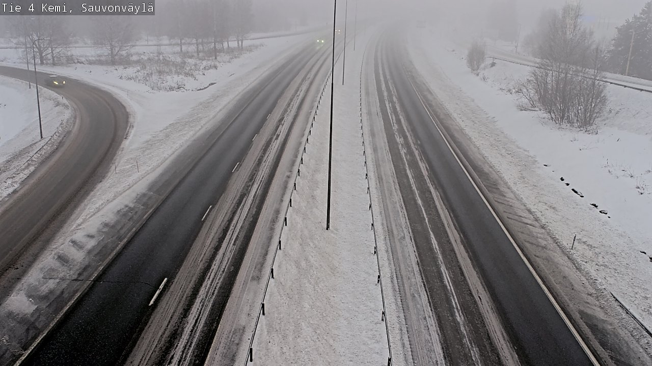 Weather Camera Image Road 4 Kemi, Sauvonväylä, Kemi, Lappi