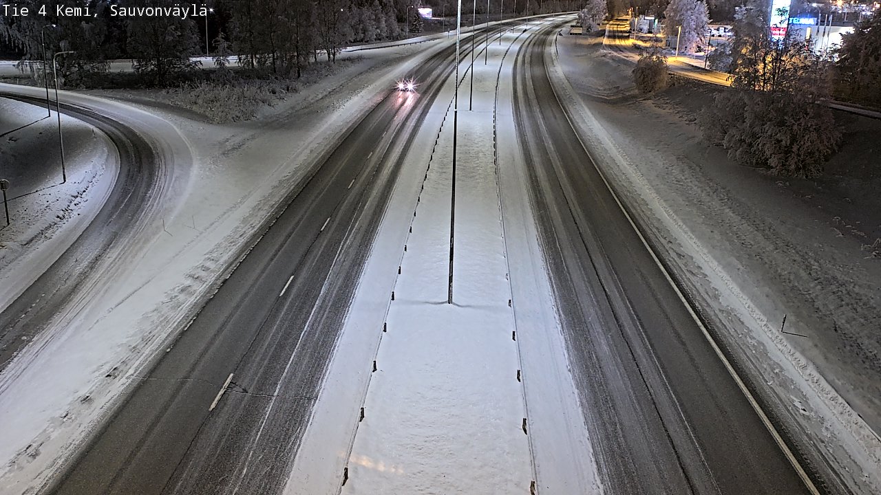 Kelikamerat Kuva Tie 4 Kemi, Sauvonväylä, Kemi, Lappi