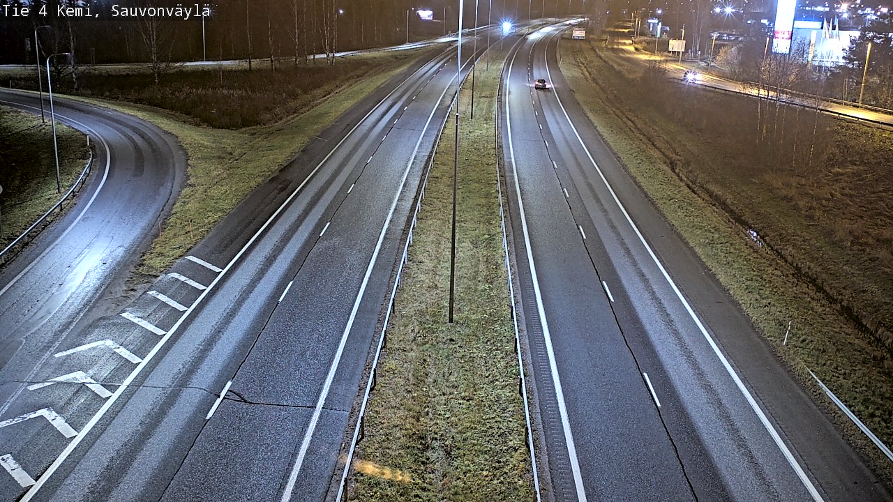 Kelikamerat Kuva Tie 4 Kemi, Sauvonväylä, Kemi, Lappi