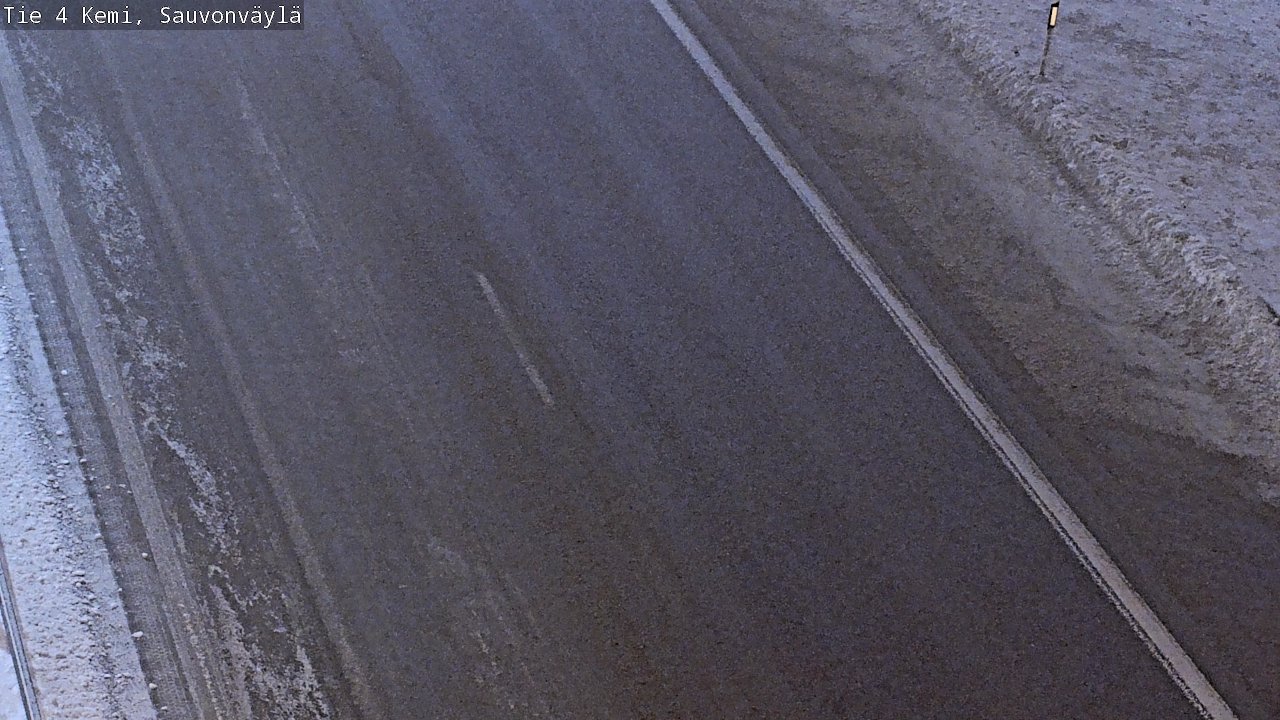 Weather Camera Image Road 4 Kemi, Sauvonväylä, Kemi, Lappi