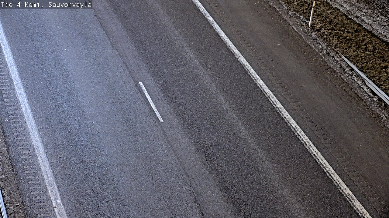 Kelikamerat Kuva Tie 4 Kemi, Sauvonväylä, Kemi, Lappi