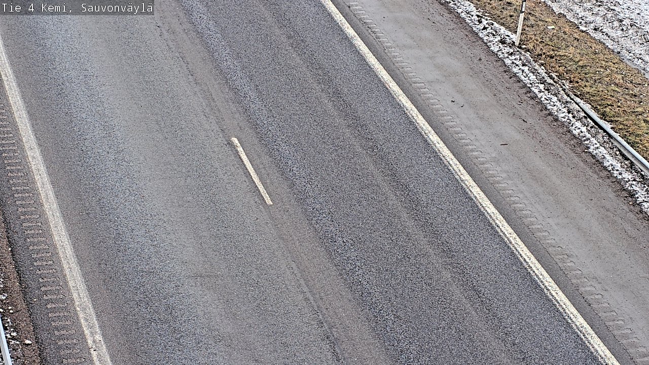 Kelikamerat Kuva Tie 4 Kemi, Sauvonväylä, Kemi, Lappi